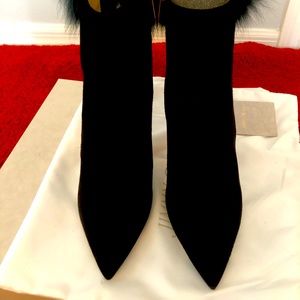 Jimmy choo bottle green mix boots